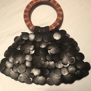 Mango wood purse EUC